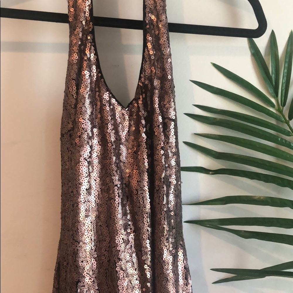 COPY - JS boutique Long sequin dress